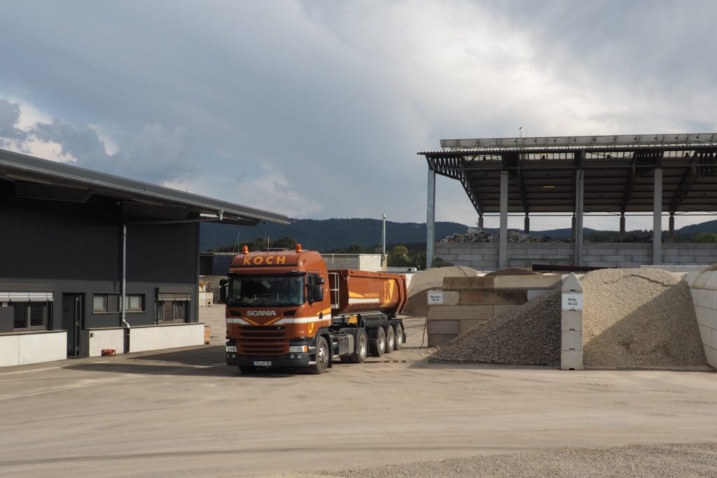 Koch Kieswerk & Transporte Metzingen Metzingen Neueröffnung Lagerplatz Metzingen